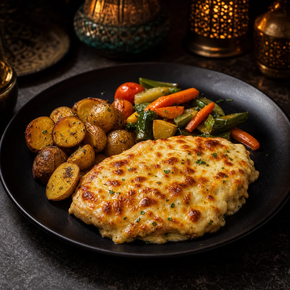 Escalope gratinée