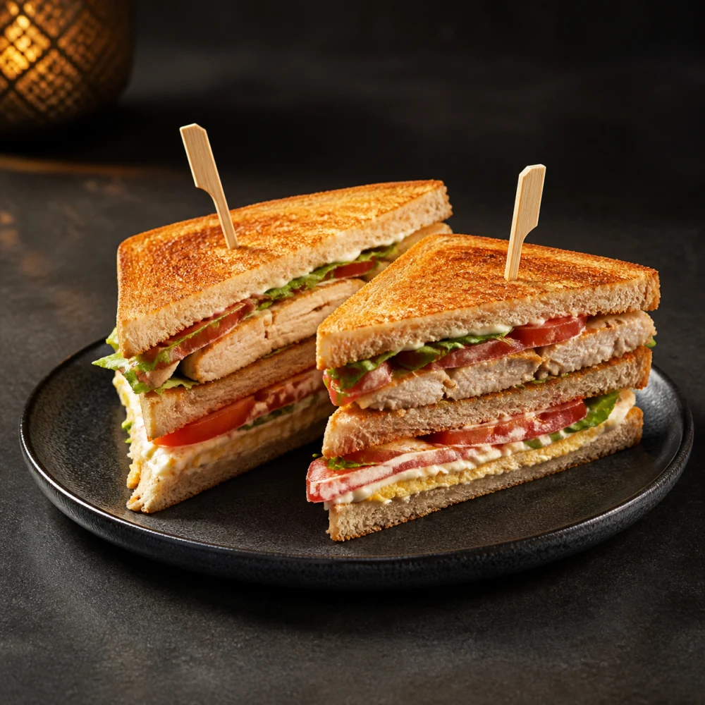 Club sandwich poulet
