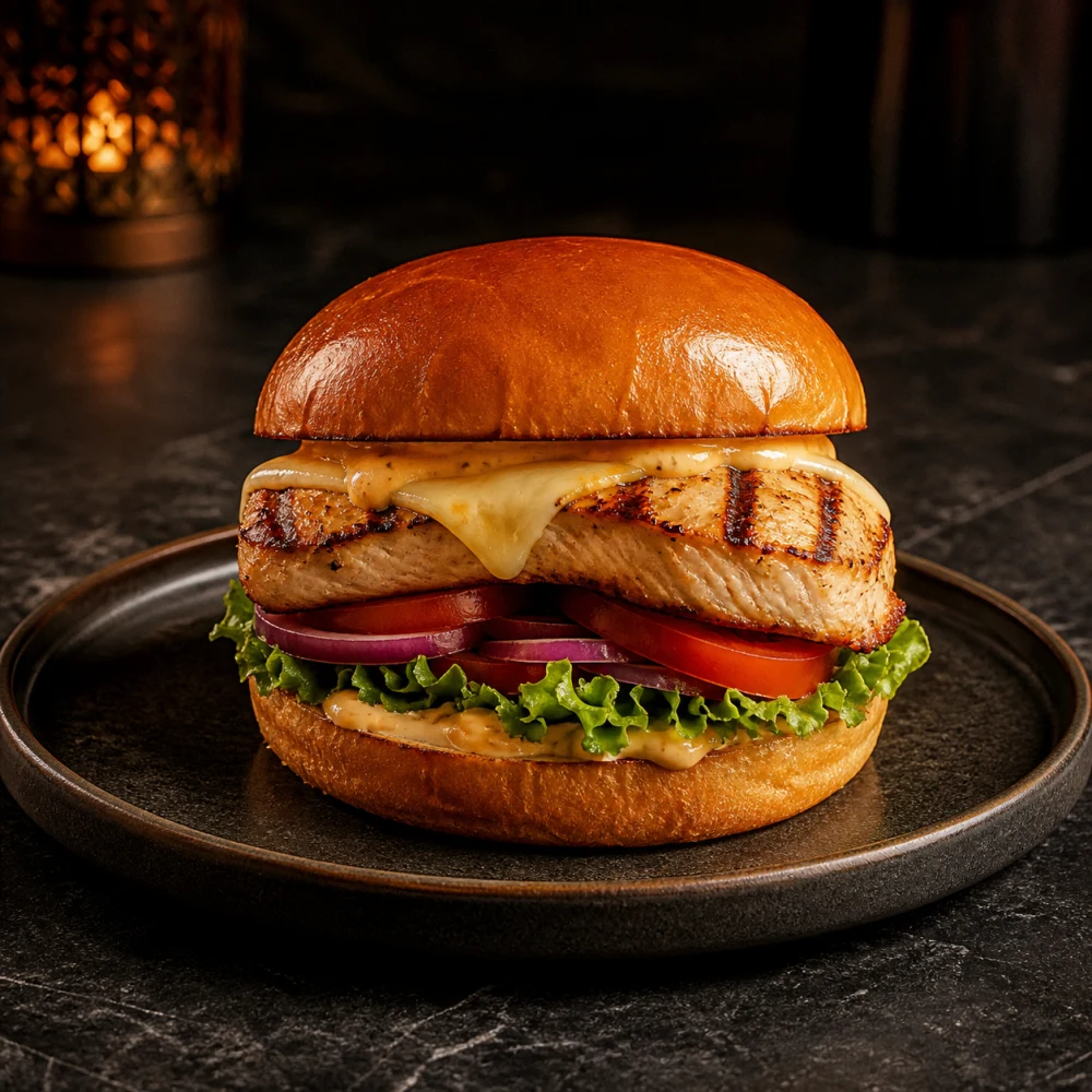Burger poulet