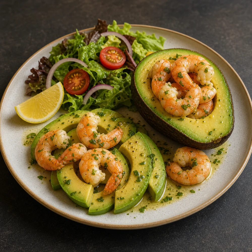Avocat crevettes