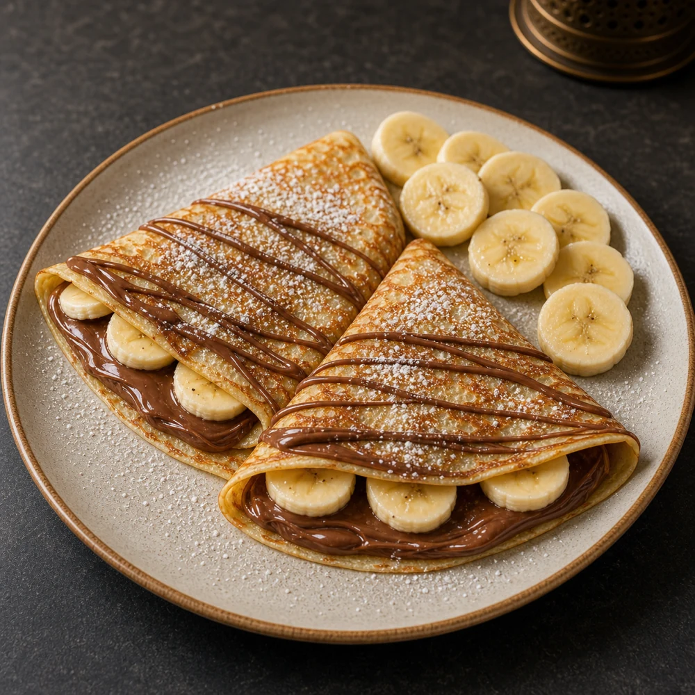 Crêpes Nutella banane