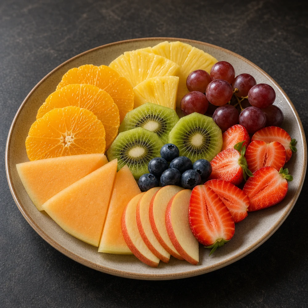 Assiette de fruits